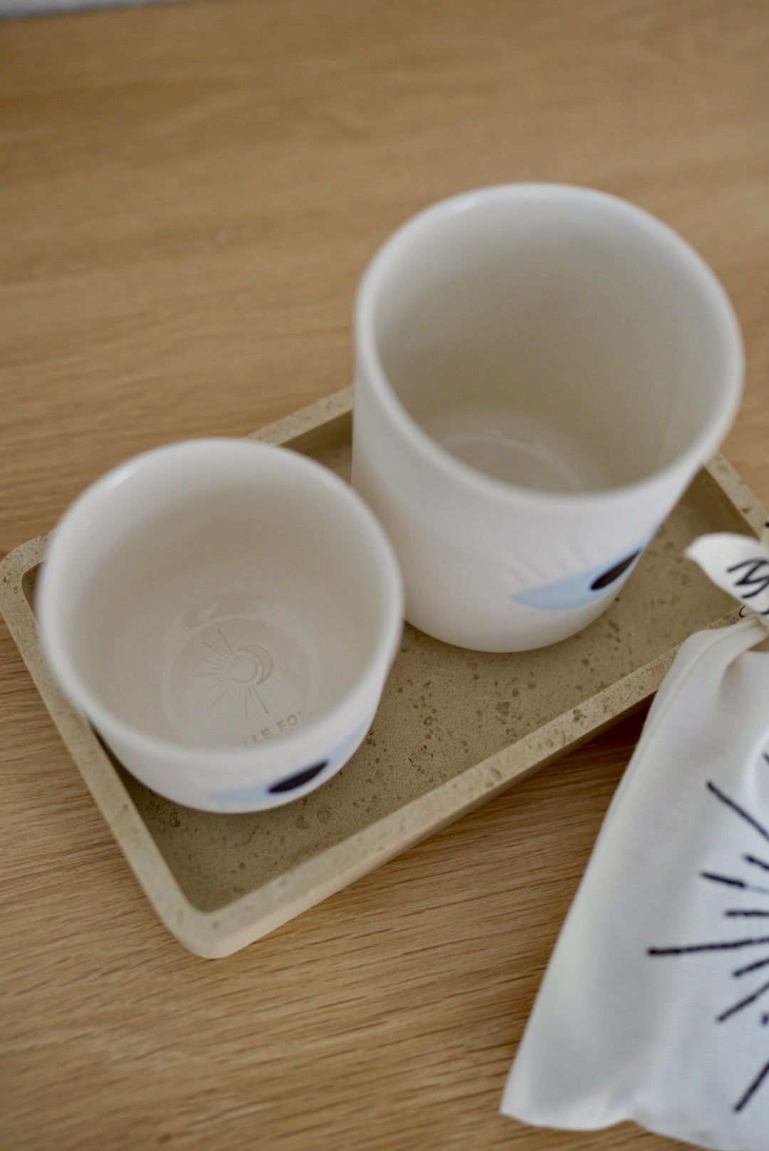 Evil Eye Cup (weiss) - Large