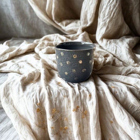 Dot Cup (schwarz/silber) - Large